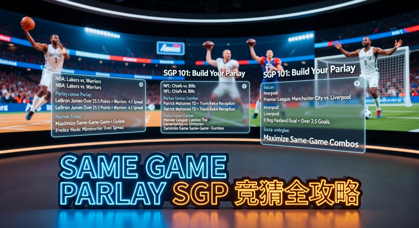 same game parlay SGP：同场串关思路与风控观察