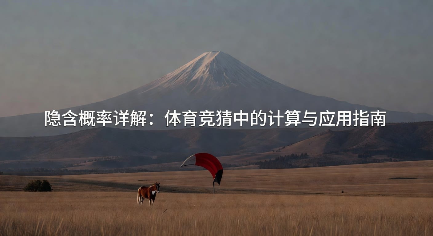 隐含概率 implied probability：体育投注入门与实战