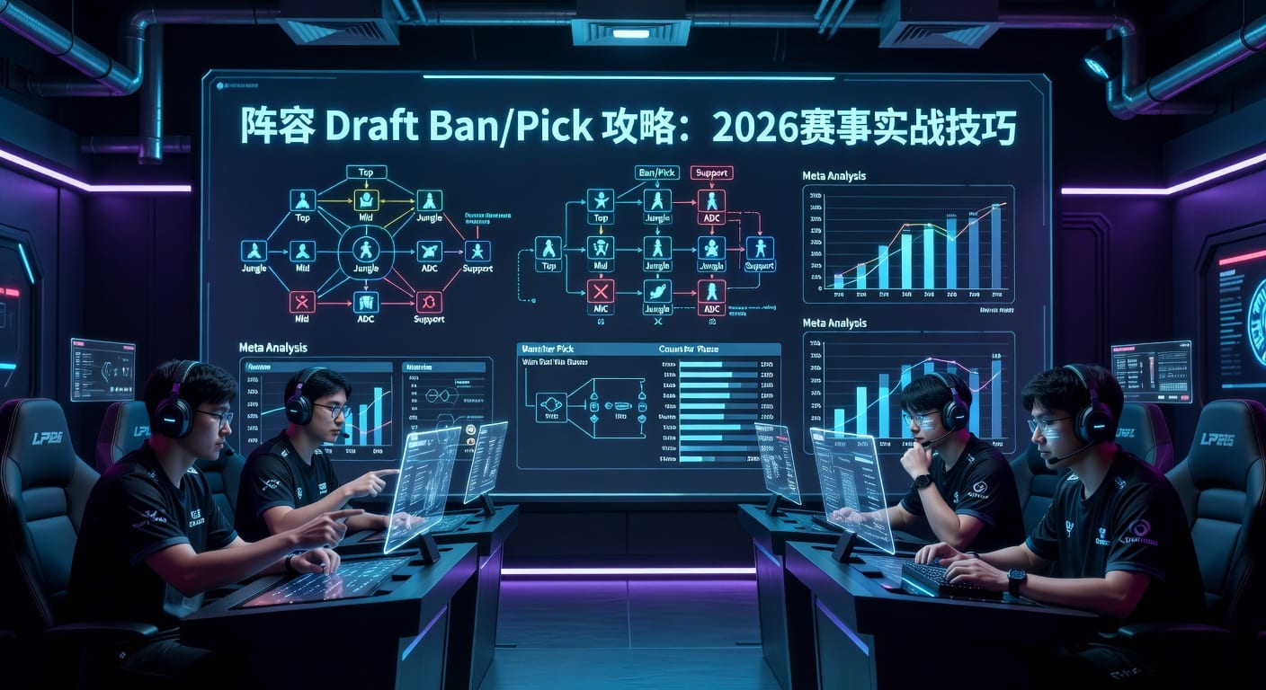 阵容 Draft Ban/Pick：赛前阵容思路与实战判断