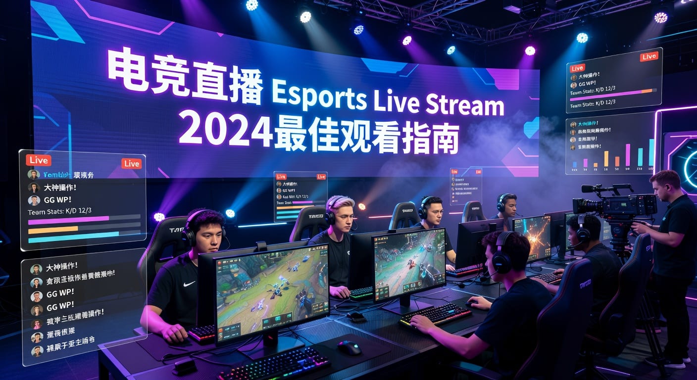 电竞直播 Esports Live Stream 观看与数据分析指南