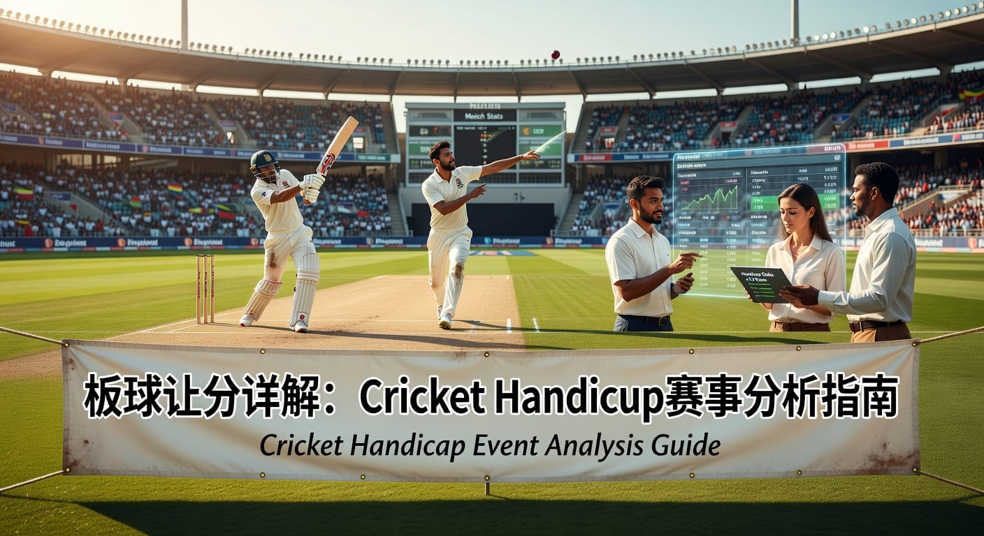 板球让分 Cricket Handicap 盘口解读与投注技巧