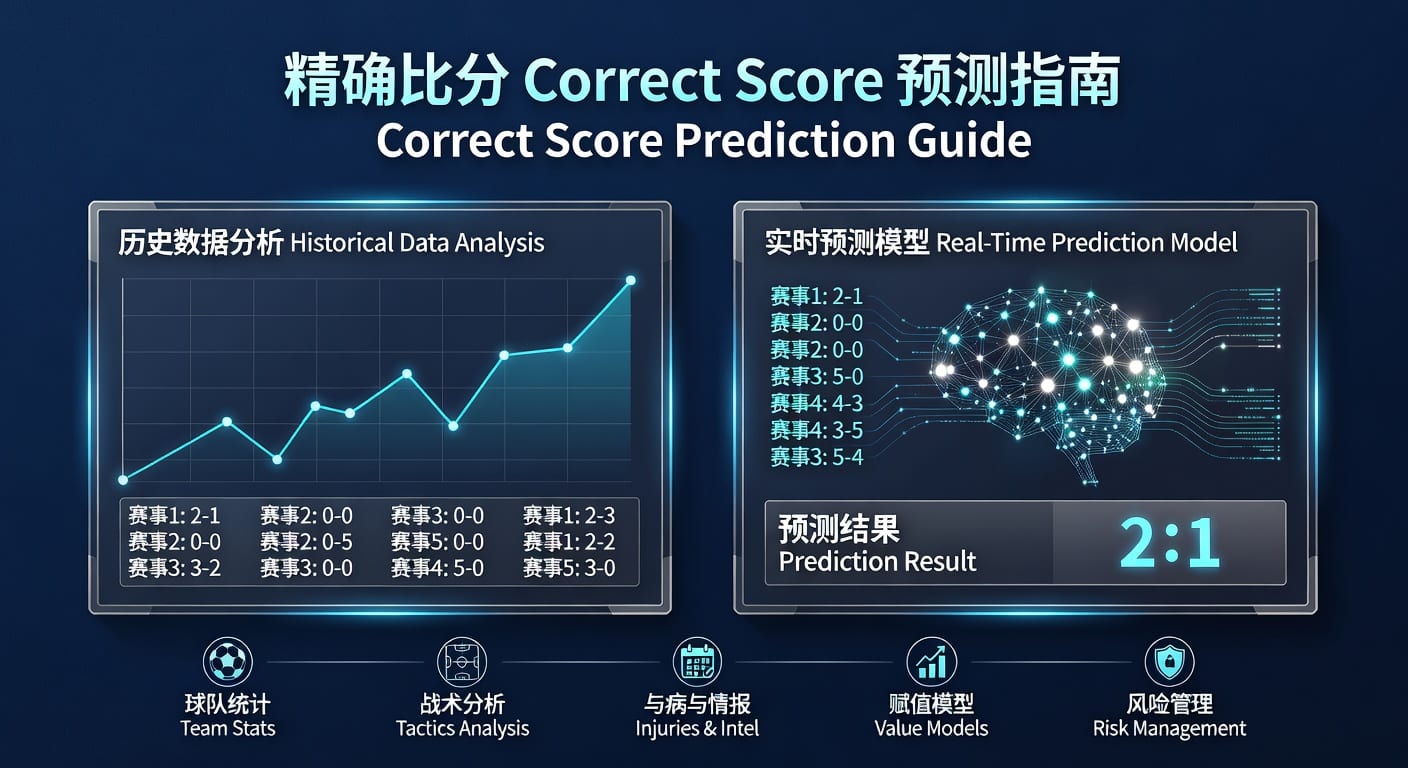 精确比分 correct score 预测与投注技巧解析